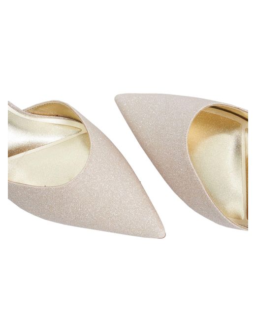Dune White Charming Lederpumps