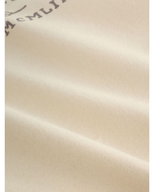 Next Natural Neutral Canvas Pattern Shacket for men