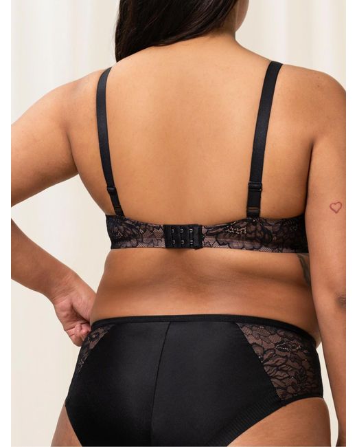Triumph Black Amourette Charm Wattierter Halbschalen-Bh Mit Bügeln