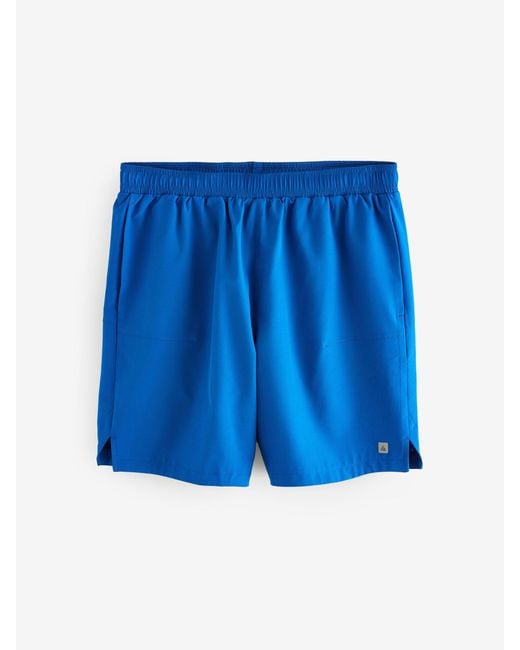 Next Blue 7 Inch Active Gym Sports Shorts for men