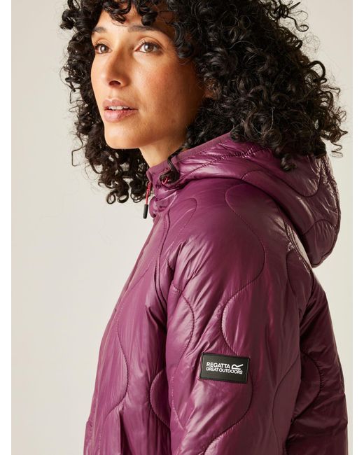 Regatta Purple Triea Coat
