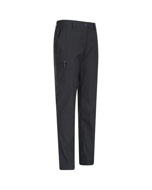 Mountain Warehouse Blue Hiker Stretch Quick Drying Uv Max Trousers