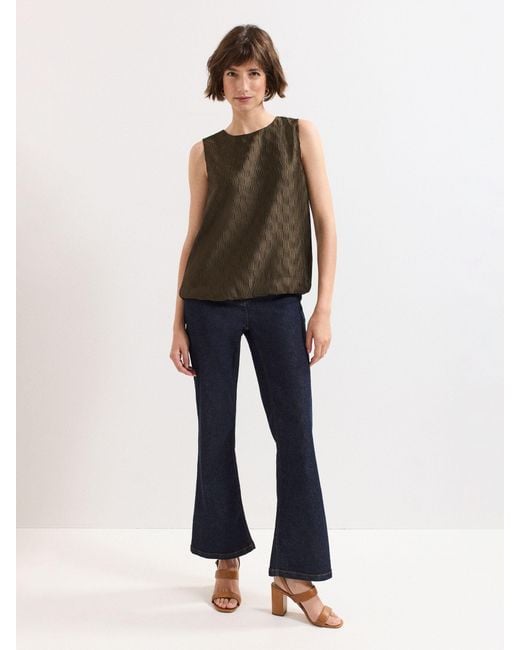 Phase Eight Green Phase Eight Zula Bubble Hem Top