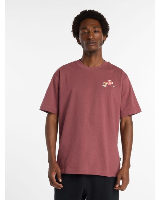 New Balance Red Spectator Back Print T-Shirt for men