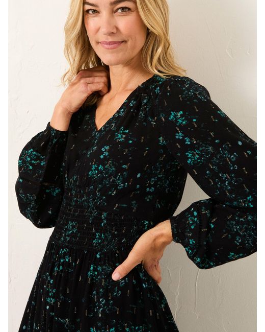 FatFace Black Fatface Pippa Petite Mini Dress