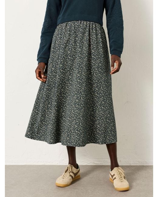 FatFace Blue Fatface Nia Regular 2In1 Midi Dress
