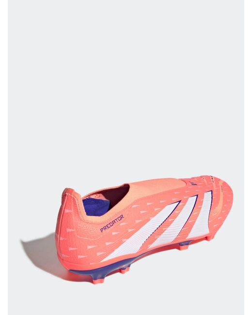 Adidas Pink Adult Predator League Laceless Firm/Multi Ground Boots for men