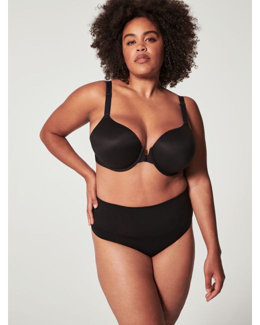 Spanx Black Thong Medium Control Extraordinary Underwear