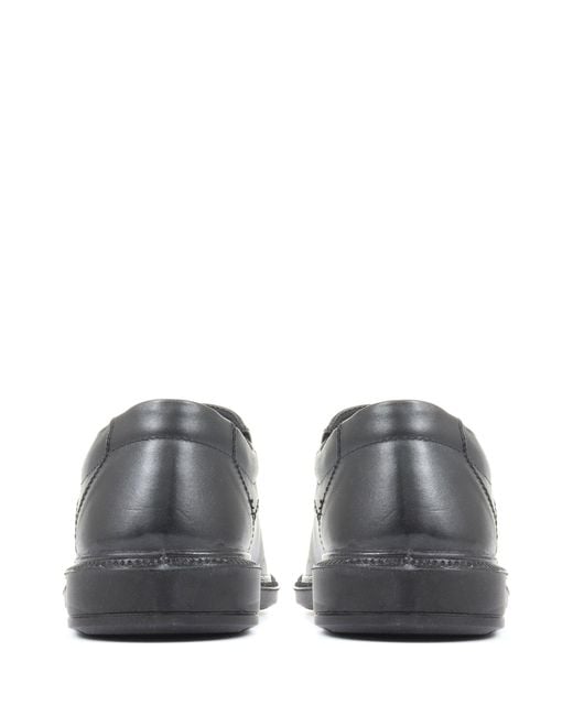 Pavers Lederslipper in Gray für Herren