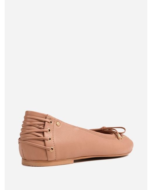 Bronx Pink Serajaa Leather Loafers