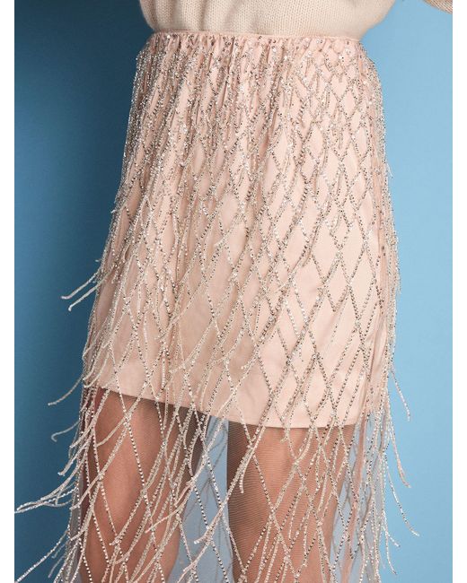 Next Natural Tabitha Simmons X Embellished Pencil Skirt