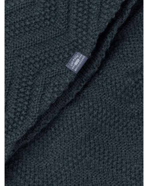 FatFace Blue Fatface Chevron Scarf for men