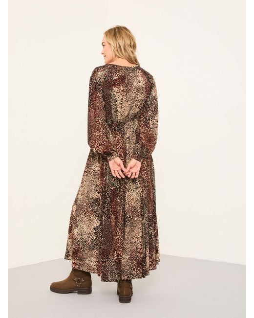 FatFace Natural Fatface Jaqs Midi Dress