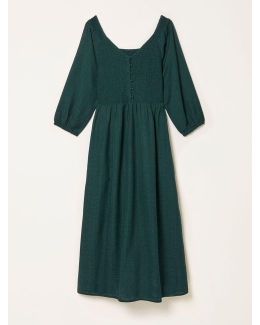 FatFace Green Fatface Adele Midi Dress