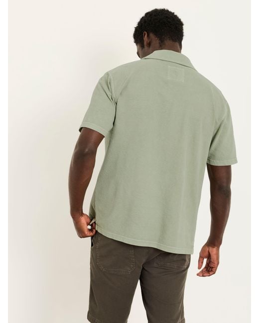 FatFace Natural Fatface Textured Shirt for men
