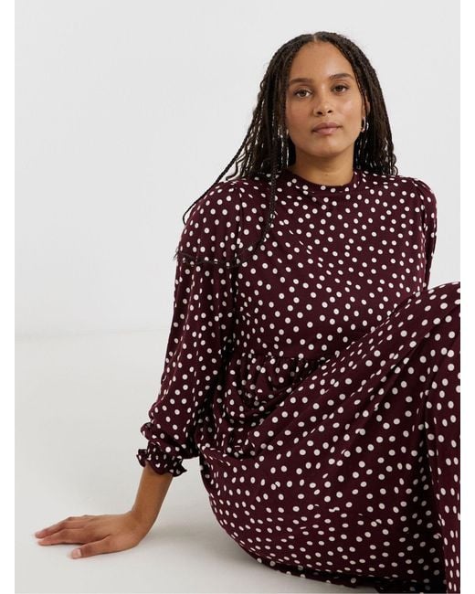 Simply Be Red Supersoft Midi Dress