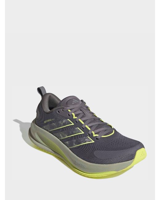 Adidas Gray Supernova Ease 2 Running Trainers for men