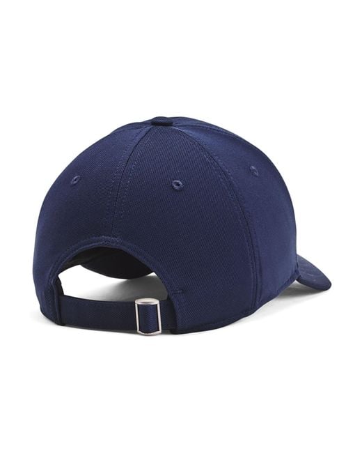 Under Armour Blue Blitzing Adjustable Hat for men