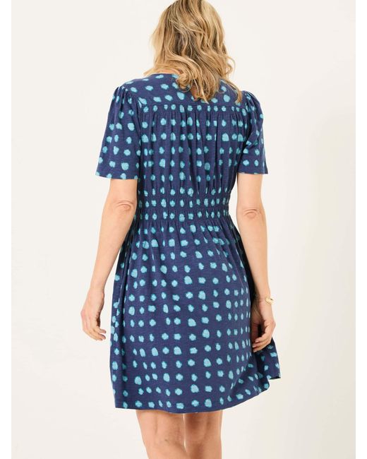 FatFace Blue Fatface Liv Jersey Dress