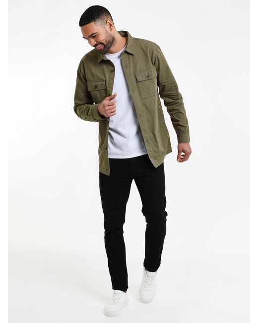 Threadbare Green Lightweight Jacket for men