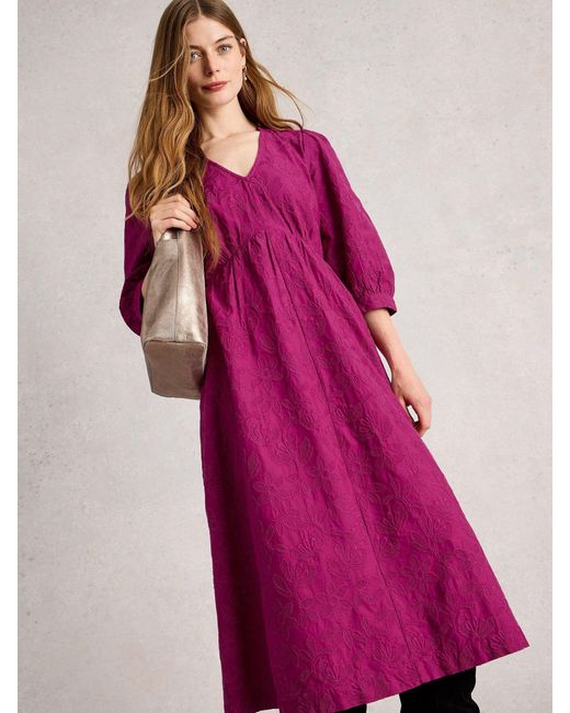 sachin and babi light blue dress Boho White Maxi Dress - Embroidered Maxi Dress - Lace-Up Maxi Dress -  $78.00