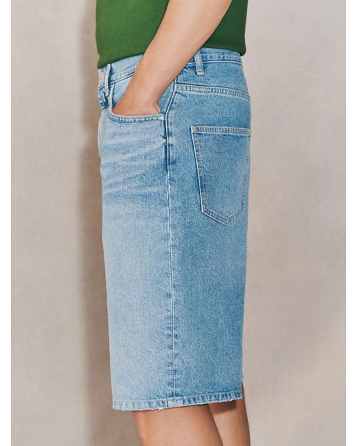 Next Blue Edit Jort Denim Shorts for men