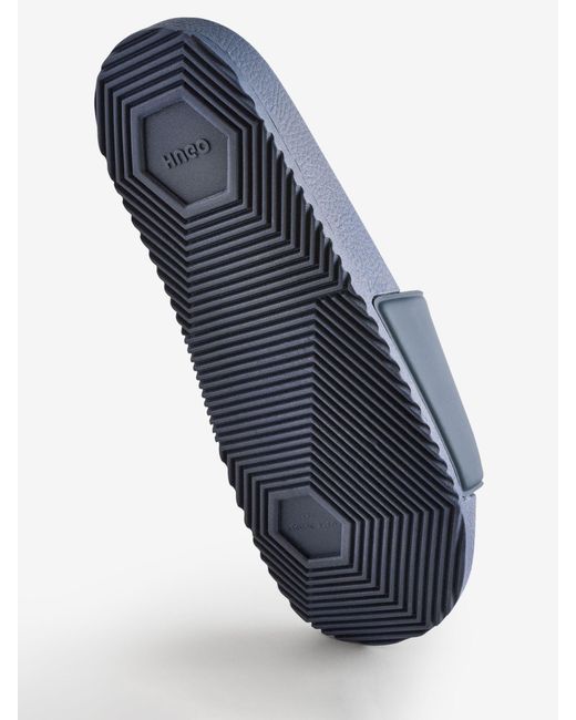 HUGO White Logo Sandals for men