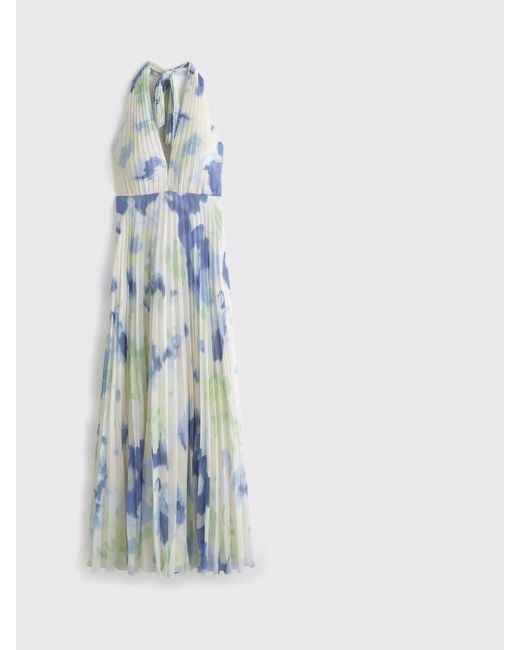 medallion halter maxi dress McKay Flutter Sleeve Maxi in Floral Medallion A-Line main image 1