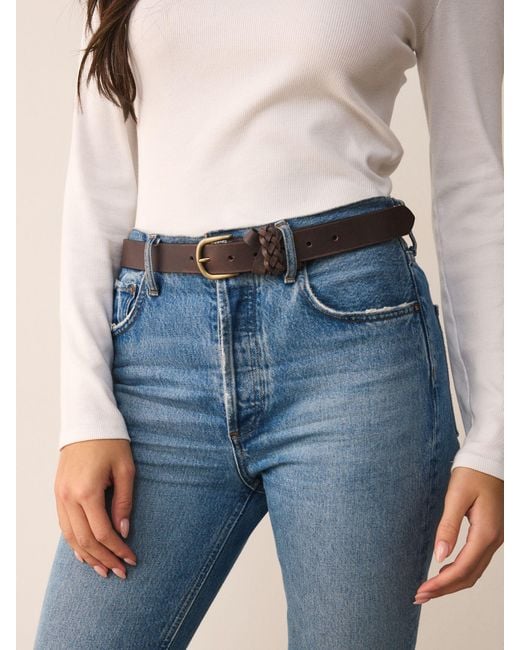 Next Natural Regular Casual Leather Belt