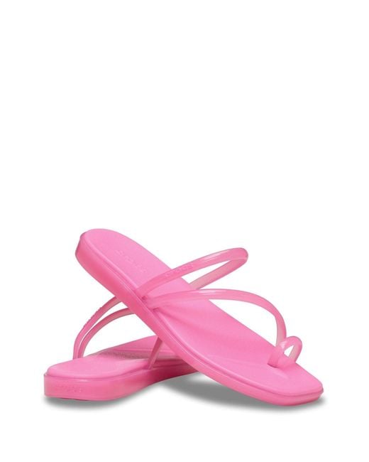 CROCSTM Pink Miami Two Strap Sandals