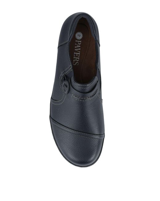 Pavers Blue Smart Elasticated Slip-On Shoes