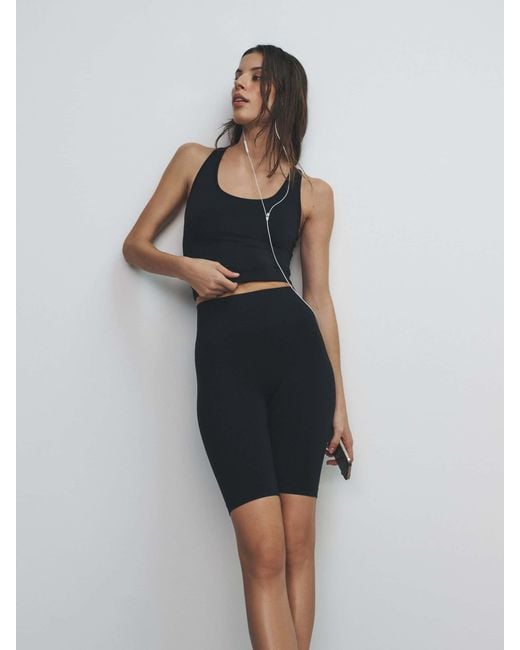 The Set Black The Set 3 Pack Active Smoothing Cycle Short