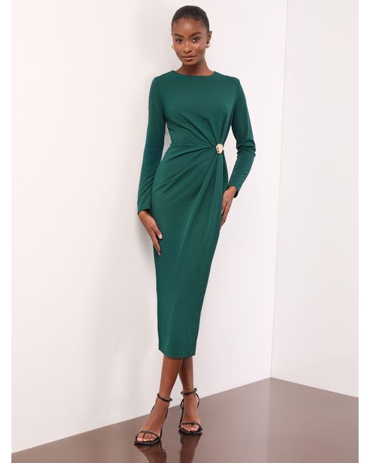 cotton pleated dress Blue Stripe Midi - Shirt Dresses Collection_Women's flare silhouette Color:Aqua/Combo Baby Christmas Cheap Girls