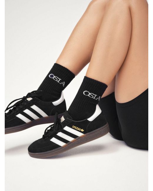 OSIA Black Socks 2 Pack
