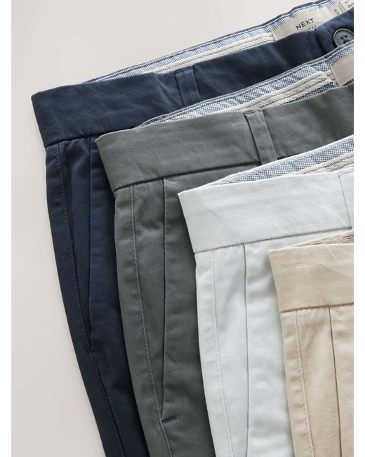 Next Stretch-Chinoshorts, 4Er-Pack38B X 31L (Uk 38 R) in Natural für Herren
