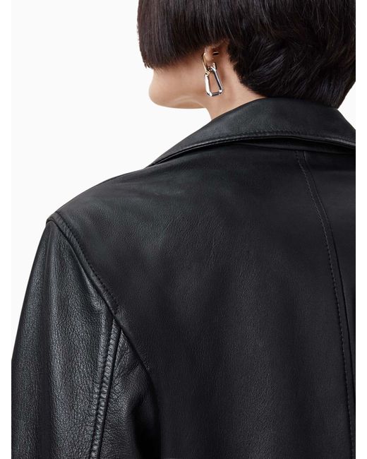 AllSaints Black Corinna Stud Blazer