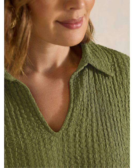 Evans Green Polo Top