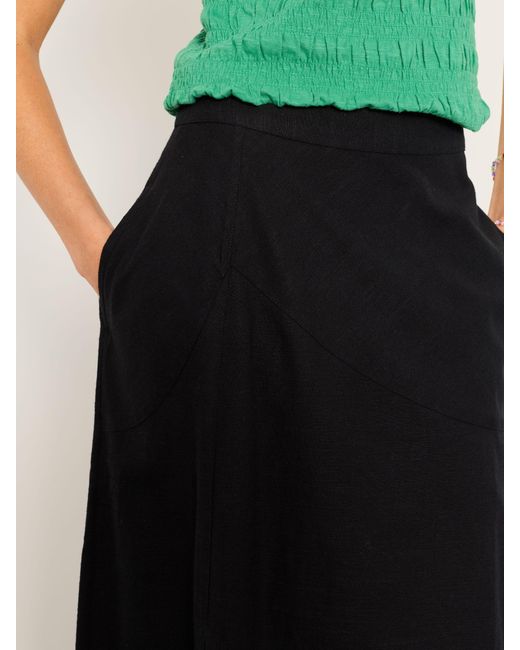 FatFace Green Fatface Skye Midi Skirt