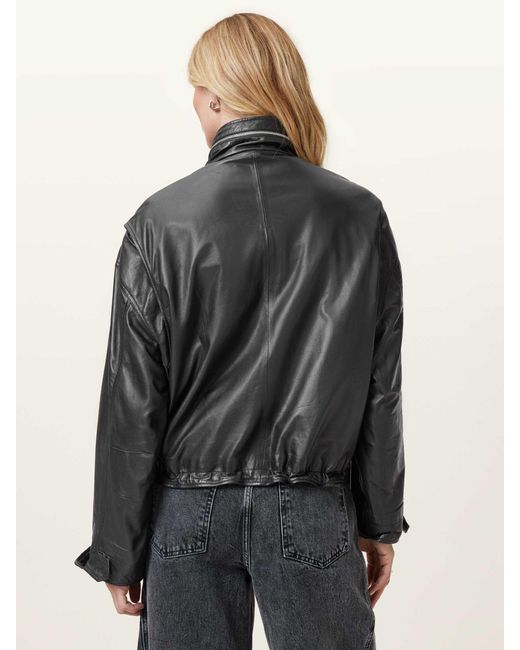 AllSaints Gray Allsaints Clay Jacket