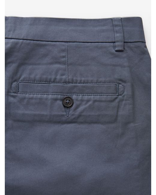 Next Blue Slim Fit Stretch Chinos Shorts for men