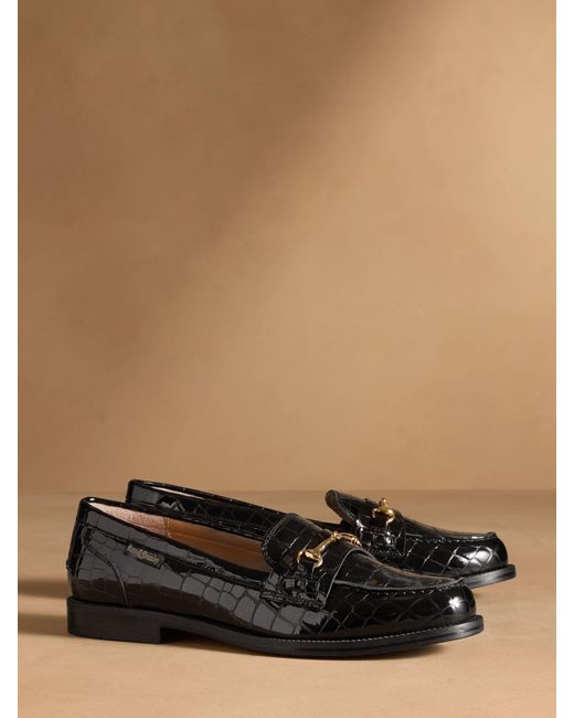 Russell & Bromley Brown Brewster Snaffle Loafers
