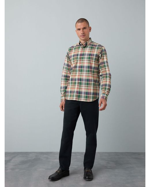 Next Multicolor Regular Fit Easy Iron Button Down Oxford Shirt for men