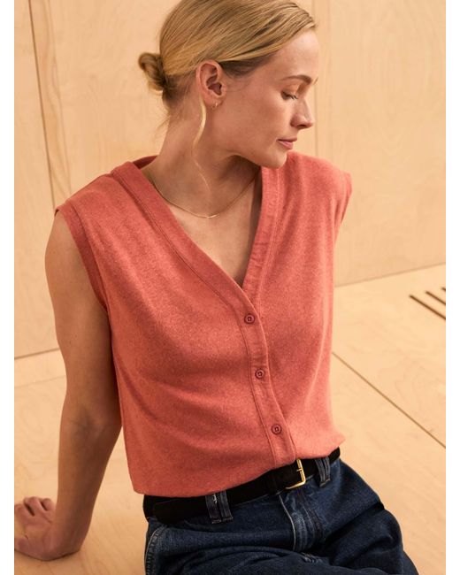 Celtic & Co. Pink Button Through Top