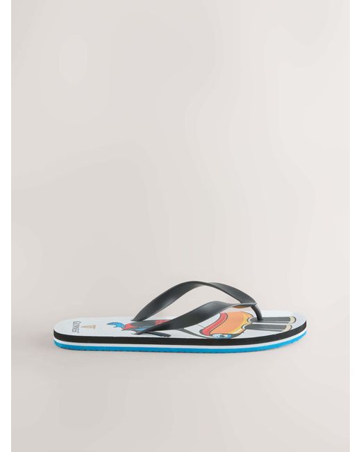 Next Blue Flip Flops for men