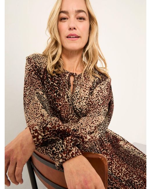 FatFace Natural Fatface Jaqs Midi Dress