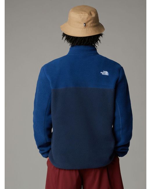 The North Face Blue Yumiori Quarter Zip Fleece for men