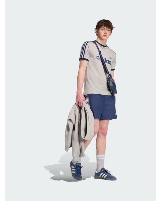 Adidas Blue Sprinter Shorts for men
