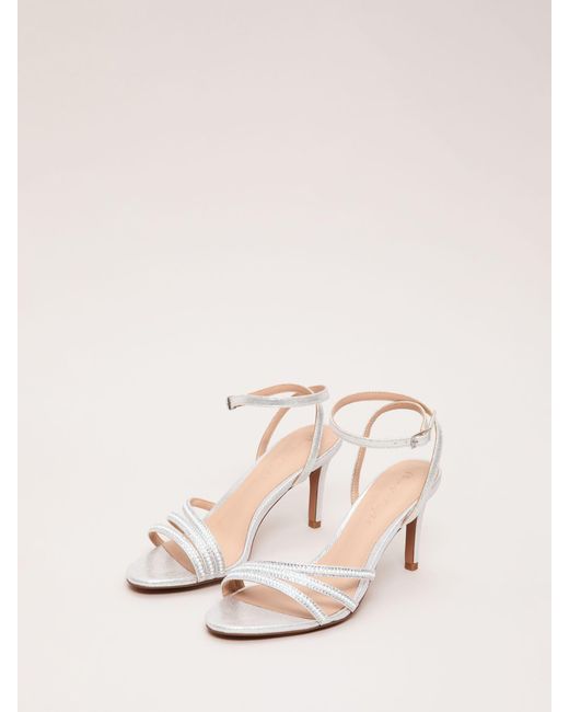 Phase Eight Natural Phase Eight Sparkle Sandals