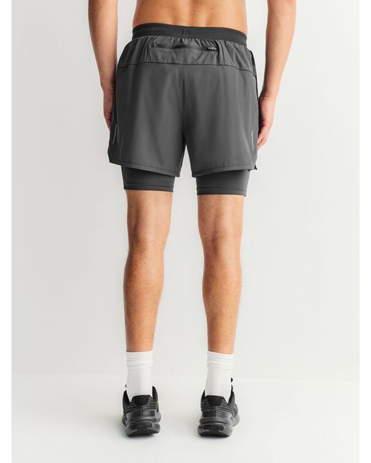 Next Black Active 2-In-1 Shorts 2 Pack for men