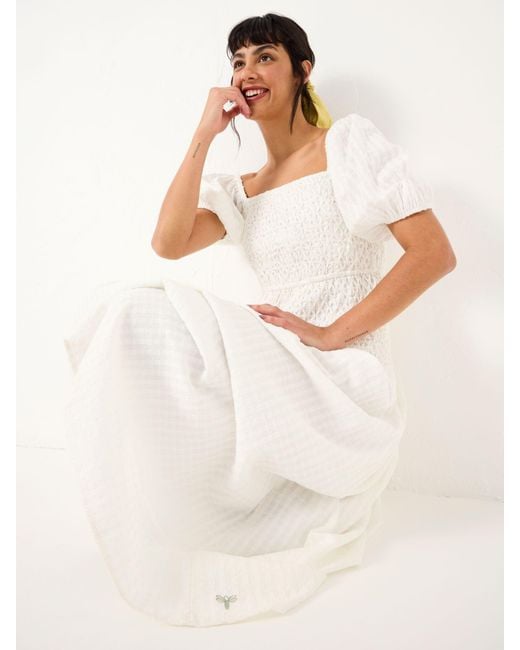 FatFace Natural Fatface Bryn Beeble Dress